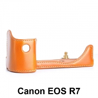 Canon EOS R7 Half-Body Leather Case Base