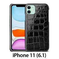 iPhone 11 (6.1) Crocodile Leather Back Case