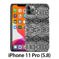 iPhone 11 Pro (5.8) Faux Snake Skin Back Case