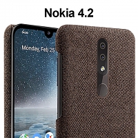 Nokia 4.2 Fabric Canvas Back Case