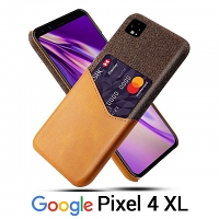 Google Pixel 4 XL Two-Tone Leather Case with Card Holder