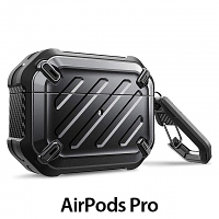 Supcase Unicorn Beetle Pro Rugged Case with Carabiner for Apple AirPods Pro