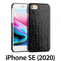 iPhone SE (2020) Crocodile Leather Back Case