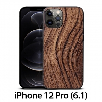 iPhone 12 Pro (6.1) Woody Patterned Back Case