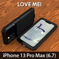 LOVE MEI iPhone 13 Pro Max (6.7) Powerful Bumper Case