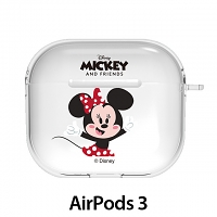 Disney Jumping Clear Series AirPods 3 Case - Minnie