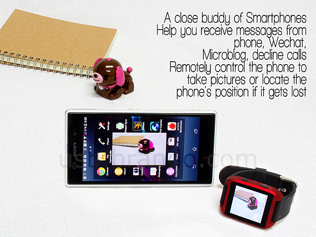 SmartQ Z1 Android Bluetooth SmartWatch