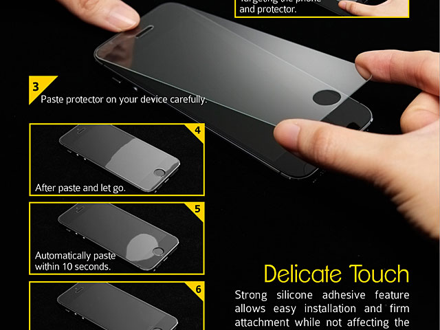 Brando Workshop 0.15mm Premium Tempered Glass Protector (iPhone 5)
