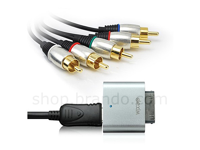 Premium AV Adapter for iPhone 3GS/3G/iPod touch/iPod/iPad