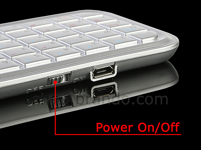 Mini Plam-Size Bluetooth Keyboard