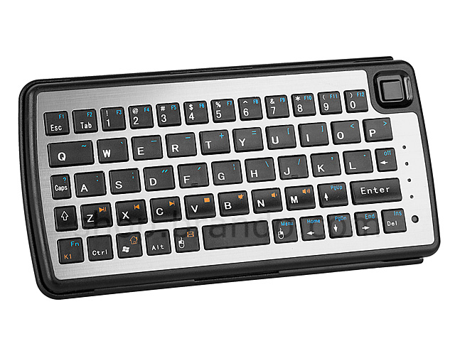 Dual-Connect Slim Bluetooth Keyboard with Mouse Track
