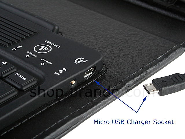 Samsung GT-P7500/P7510 Galaxy Tab 10.1 (Google I/O) Case with Bluetooth Keyboard