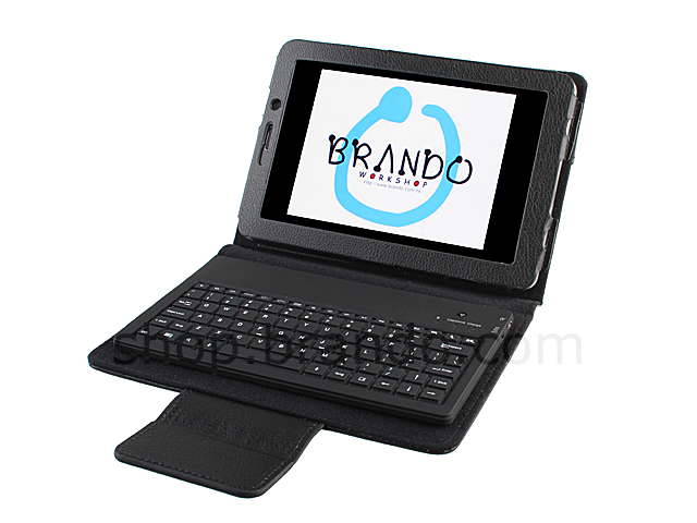 Samsung GT-P6810 Galaxy Tab 7.7 Reclosable Fastener Case with Bluetooth Keyboard