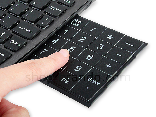 Multifunctional Bluetooth Keyboard with Touch Keypad