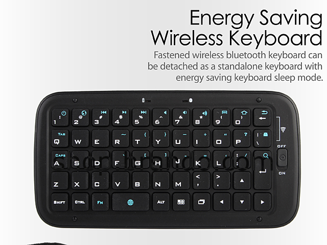 Samsung Galaxy S III I9300 Reclosable Fastener Case with Bluetooth Keyboard