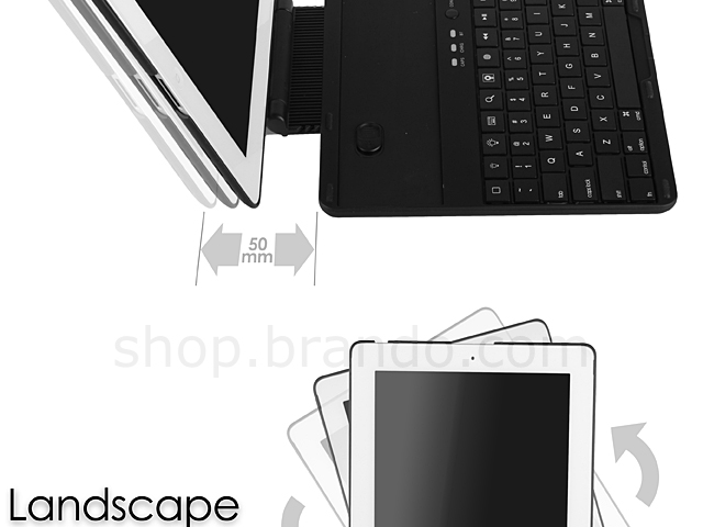 The new iPad (2012) Wireless Keyboard