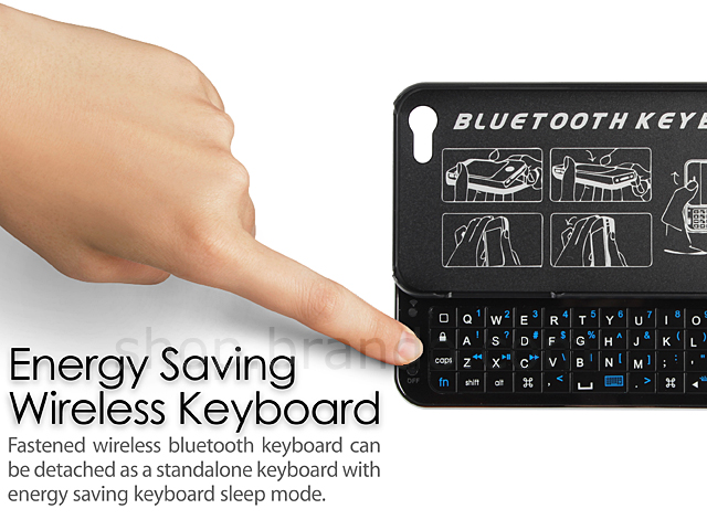 iPhone 5 / 5s / SE Ultra-thin Slide-out Wireless Backlight Keyboard