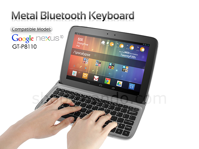 Google Nexus 10 GT-P8110 Metal Bluetooth Keyboard