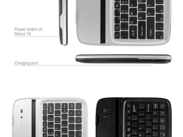 Google Nexus 10 GT-P8110 Metal Bluetooth Keyboard