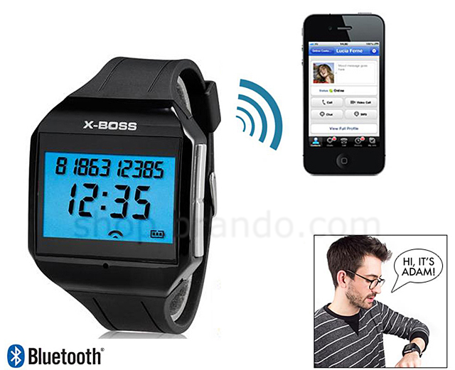 Bluetooth Digital Wrist Watch Mobile