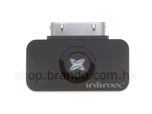 The Smallest iPhone / iPod Bluetooth A2DP Stereo Audio Transmitter - INFINXX AP23