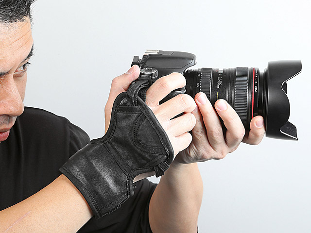 Ultimate 3-Point Hand Strap for DSLR and Camcorders with Wrist Support