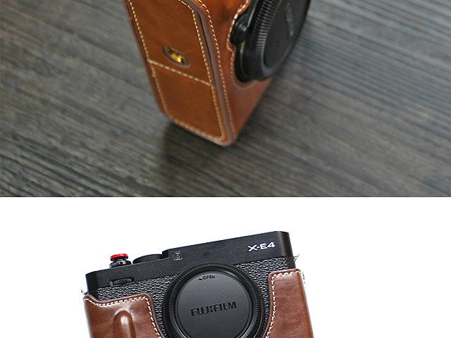 Fujifilm X-E4 Half-Body Leather Case Base