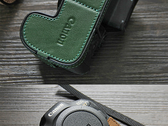 Canon EOS R7 Half-Body Genuine Leather Case Base