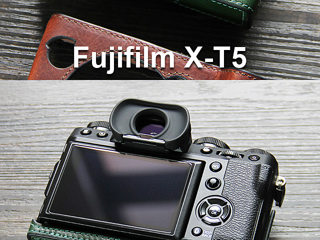 Fujifilm X-T5 Half-Body Genuine Leather Case Base