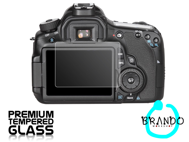 Brando Workshop Premium Tempered Glass Protector for Camera (Canon EOS 60D)