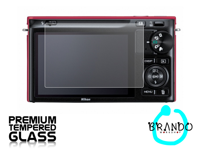 Brando Workshop Premium Tempered Glass Protector for Camera (Nikon J2)