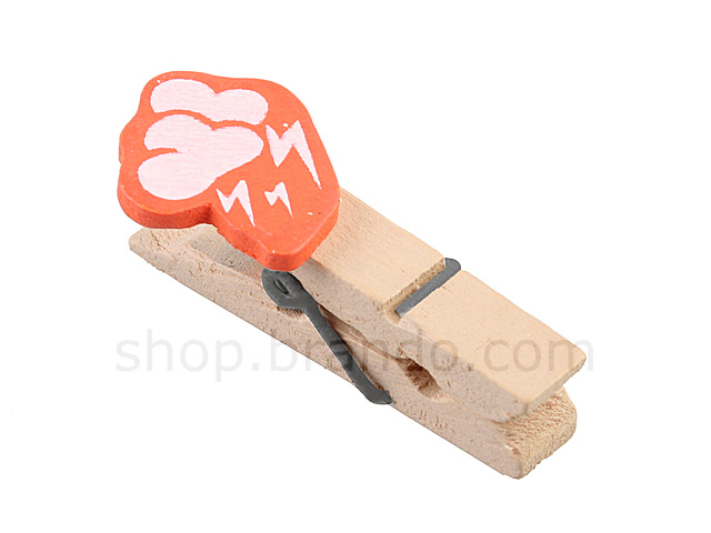 Wooden Clip (Weather)