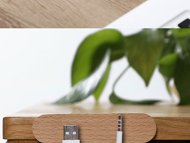 Wooden Magnetic Cable Holder