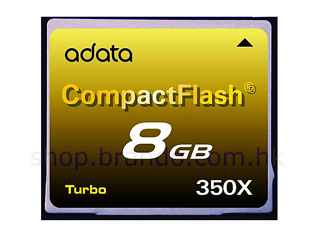A-Data 8GB Turbo CF Card (350X)