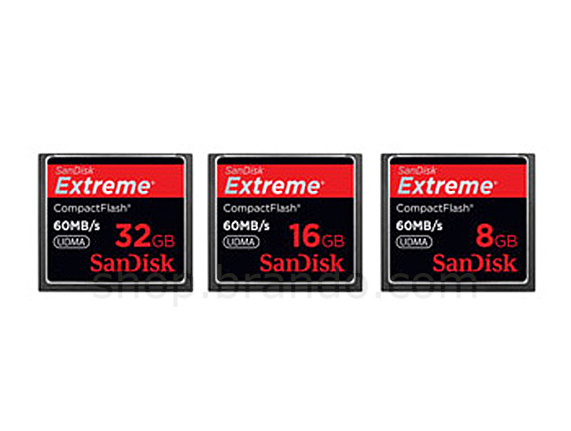 SanDisk Extreme CompactFlash Card (60MB/s)