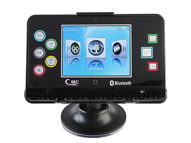 Bluetooth MP3/4 FM Transmitter Car Kit