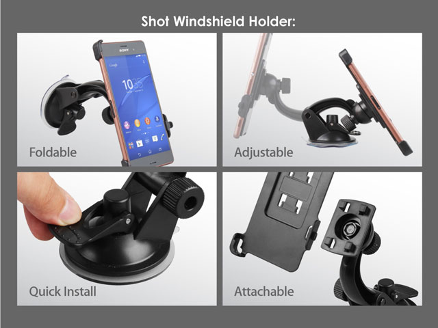 Sony Xperia Z3 Windshield Holder