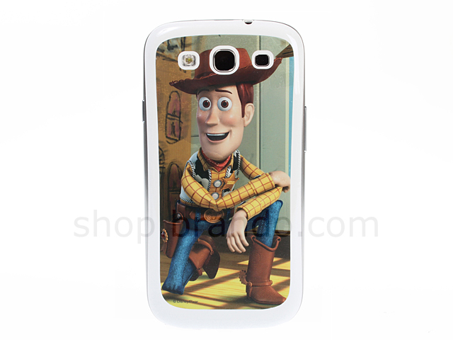 Samsung Galaxy S III I9300 Phone Sticker Front/Rear Set - Woody