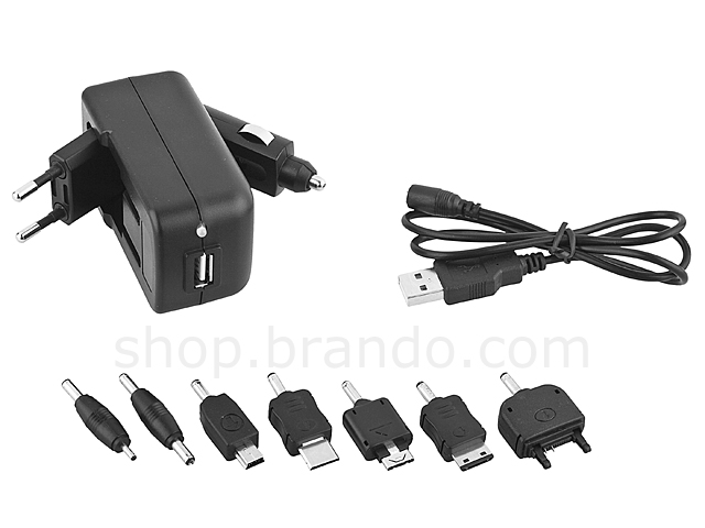 2-in-1 Universal Adapter for Mobile Charger
