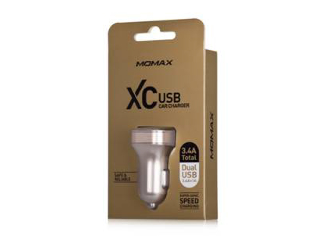 Momax XC Series Dual USB Car Charger - 3.4A
