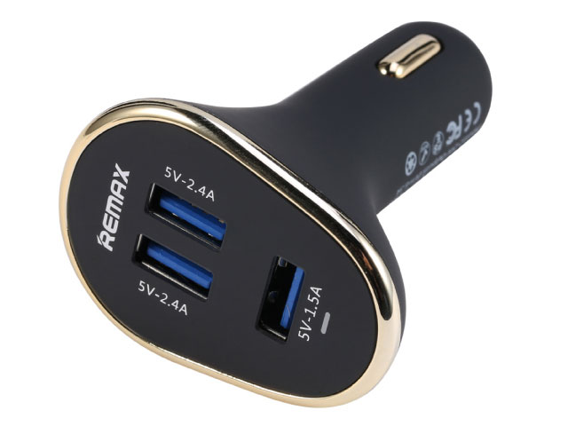 REMAX 3 USB Car Charger - Total 6.3A
