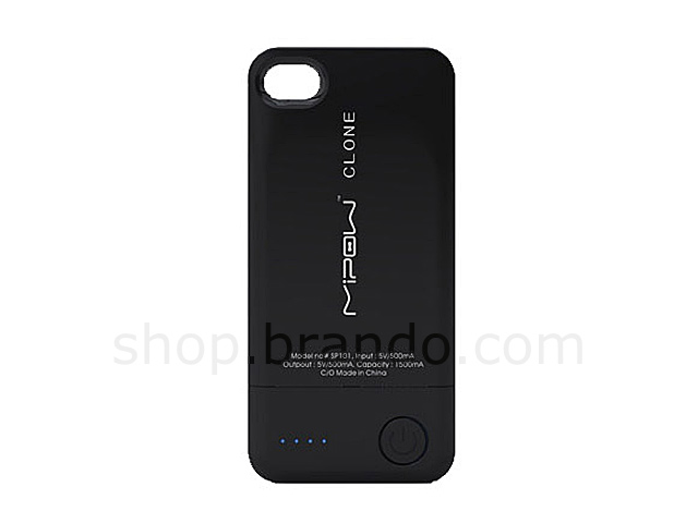 Clone Power Case for iPhone 4 (1500mAh)