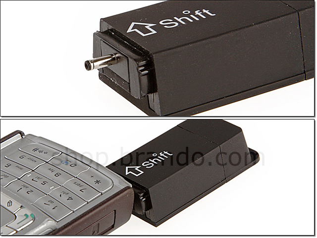 Shift Power MicroSD Card Reader + 200mAh Emergency Charger