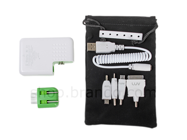 2600mAh Power to GO! AC Wall Charger