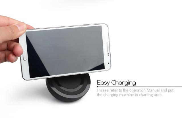 Wireless Charger w/ Display Stand -  White