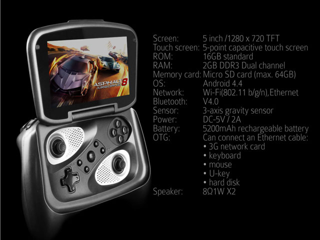 iPega PG-9501 5-inch Quad Core HD Gaming Tablet