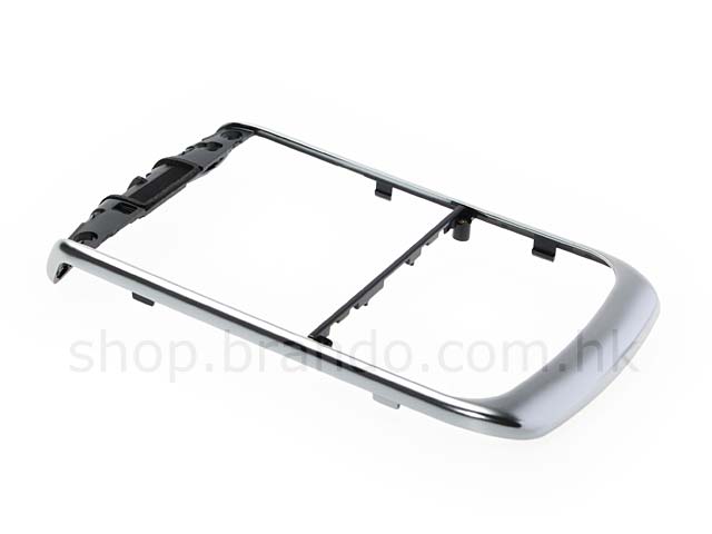 BlackBerry Curve 8900 / 8930 / 9300 Replacement Front Cover - Silver