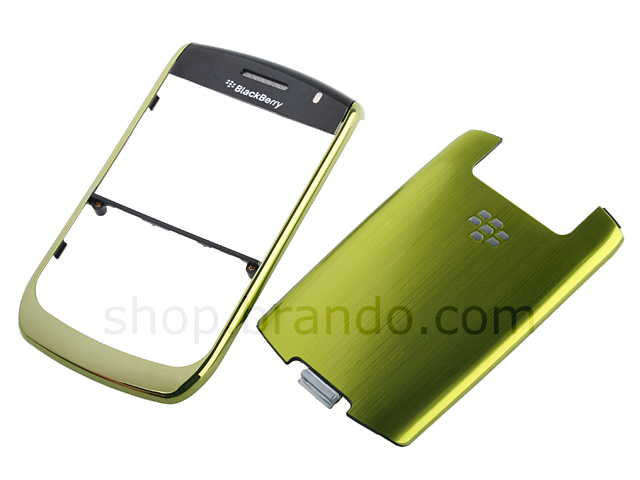 BlackBerry Curve 8900 / 8930 / 9300 Replacement Front & Back Cover - Green