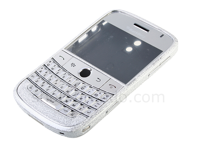 Blackberry Bold 9000 Replacement Housing - Frosted Silver