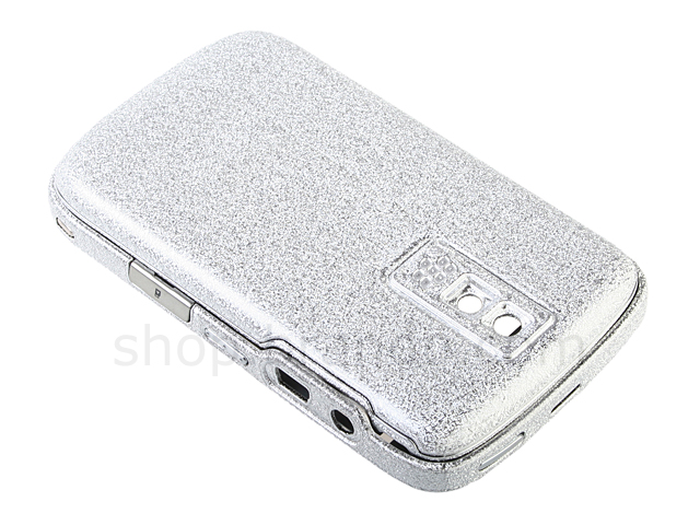 Blackberry Bold 9000 Replacement Housing - Frosted Silver